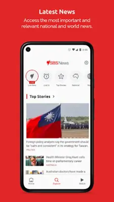 SBS World News android App screenshot 4
